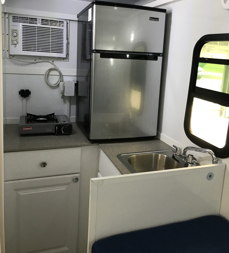 Stand Up Camer with Galley for Sale