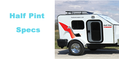 Teardrop Trailer Half Pint Features and Options